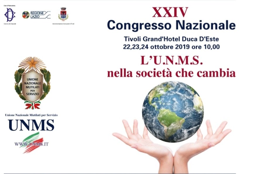 UNMS19's tweet photo. #UNMS a Tivoli il XXIV Congresso. Racconteremo la storia dell' Unione che opera e lavora per i Servitori dello Stato.L'UNMS si evolve e si aggiorna per essere sempre al passo in una società che cambia. https://t.co/VNChEsQV1h