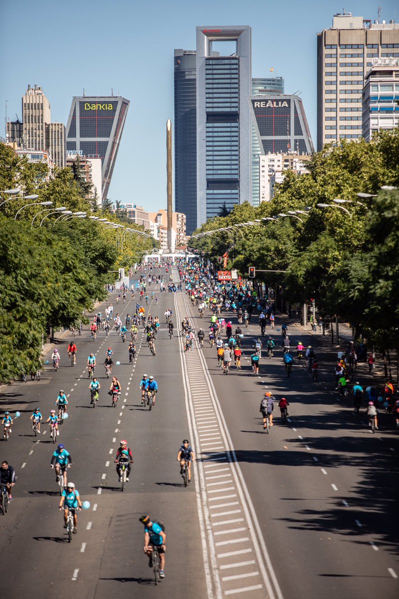 ¿Ya habéis puesto a punto la bici? Mañana nos vemos a partir de las 9 en la Fiesta de la Bici Movistar #FiestaBiciMovistar