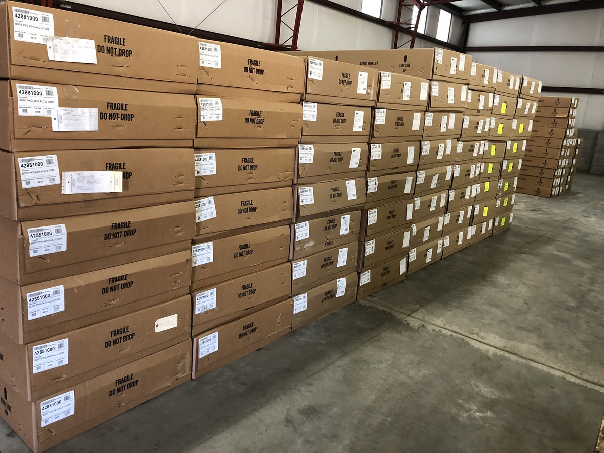 circle13jake's tweet photo. Got our first truck load in this morning, we’re ready to roll!  Let me know if you need some heat! 🔥🔥  #radiantheatingsystemsofnebraska https://t.co/EZlRW3AhRs