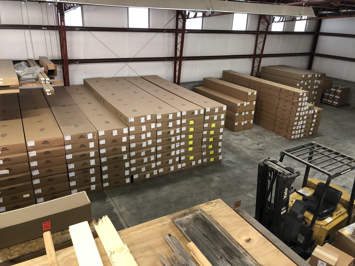 circle13jake's tweet photo. Got our first truck load in this morning, we’re ready to roll!  Let me know if you need some heat! 🔥🔥  #radiantheatingsystemsofnebraska https://t.co/EZlRW3AhRs