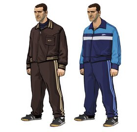 Sean Wenham on X: Early designs for Niko Bellic and final 3D model.  Rockstar North  / X