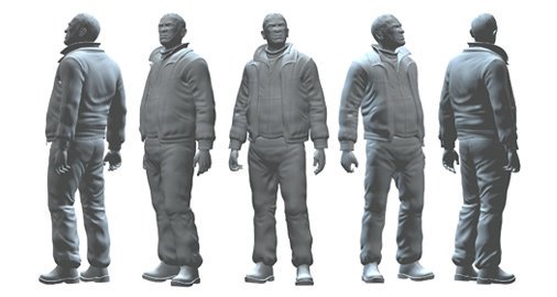 Sean Wenham on X: Early designs for Niko Bellic and final 3D model.  Rockstar North  / X