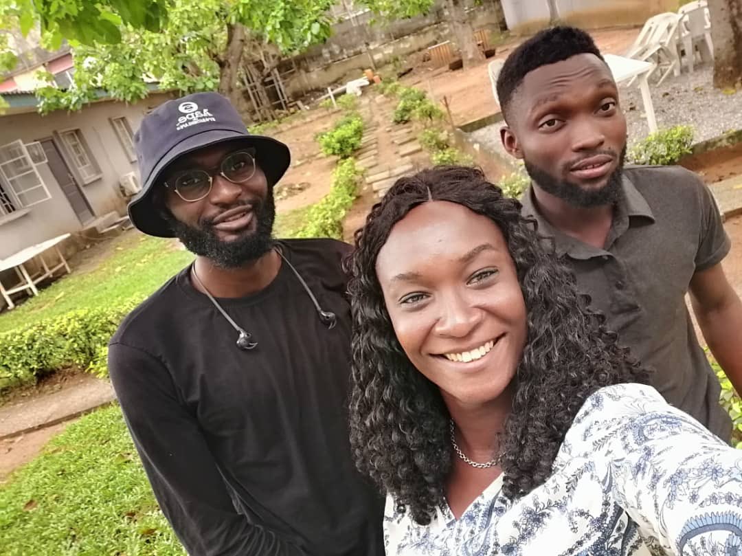 nkyru's tweet photo. With my peeps.....
#abisoye
#WorkOnSaturday
#TechChick
#IneverWalkAlone 😉
#DeepOceanConsults https://t.co/bUJ6qxBwkv