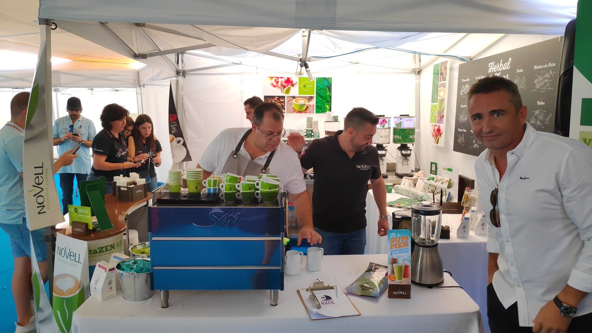 Momento <a href="/CafesNovell/">Cafes Novell</a> bravooo!! Todosss a por un café :)  #GourmetRace