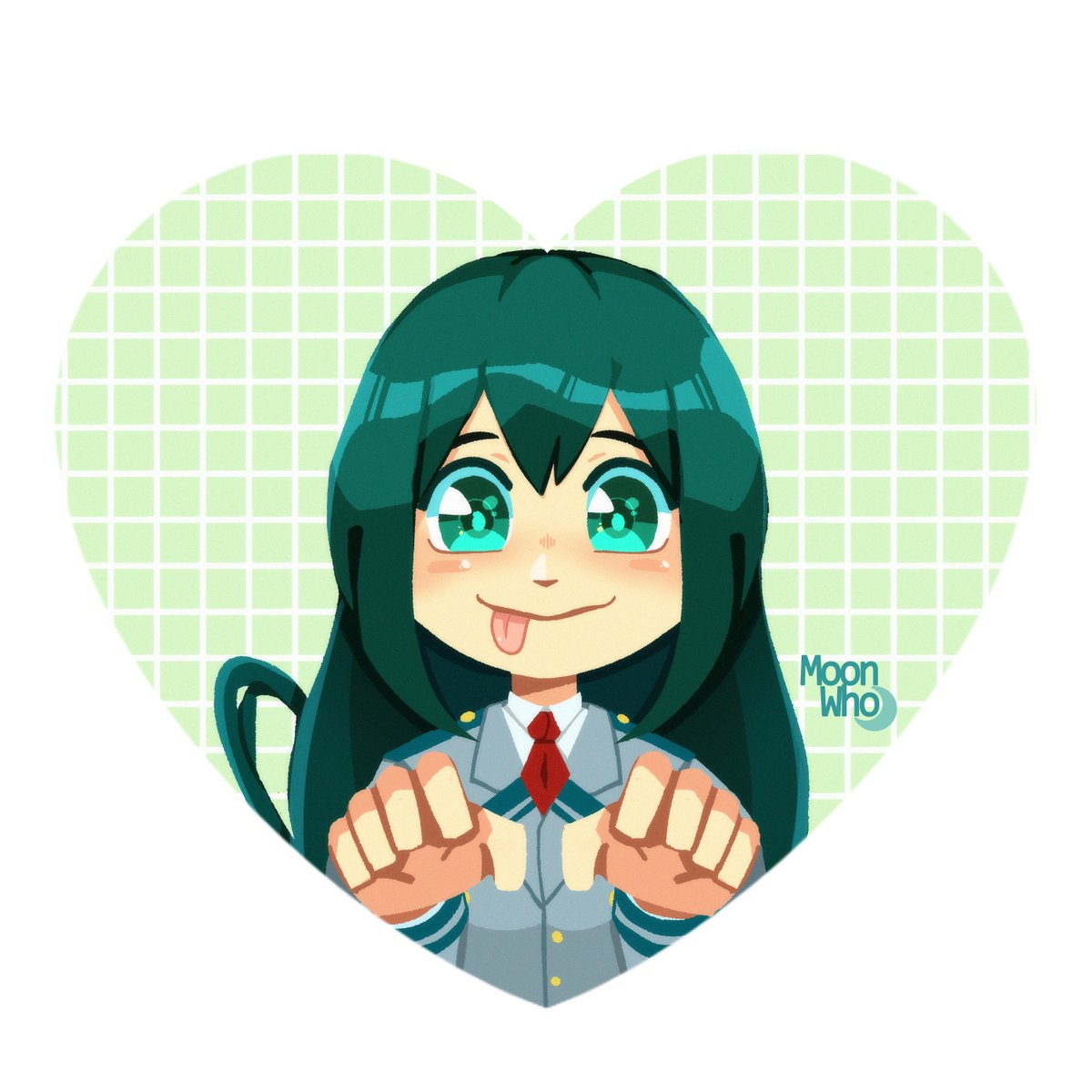 Froppy #Tsuyu #Bokunoheroacademy #bokunohero #froppy #fanart #chibi #cute #...