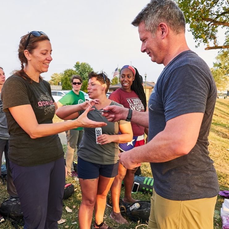 GORUCK's tweet photo. “This past weekend, over 60 women from around the country gathered in Louisville, Kentucky for what is now known as the Badass Babes Tough, Light, and Scavenger event weekend." Read the full story - I've Been That Girl by Carmela Pine: https://t.co/SXERneU524 #GORUCK #BadassBabes https://t.co/8G6rwnD28P