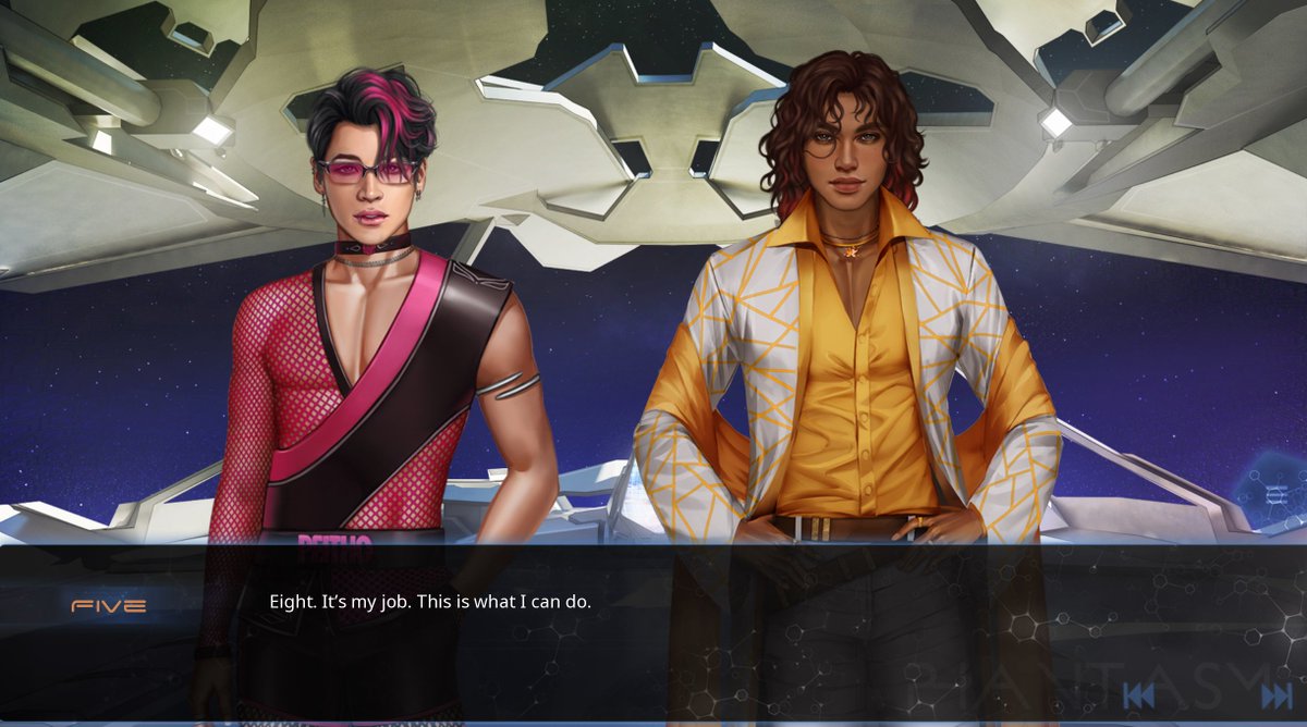 AjaCelestin's tweet image. Finally got #OperativeFive in-game on my dev version. I also tweaked how #OperativeThree (and his glasses) displays just a bit. I'm gearing up for a #TTEOTS announcement soon. - Ajané

#visualnovel #visualnovels #visualnovelgame #indiegames #urbanfantasy #otome #oelvn #datingsim