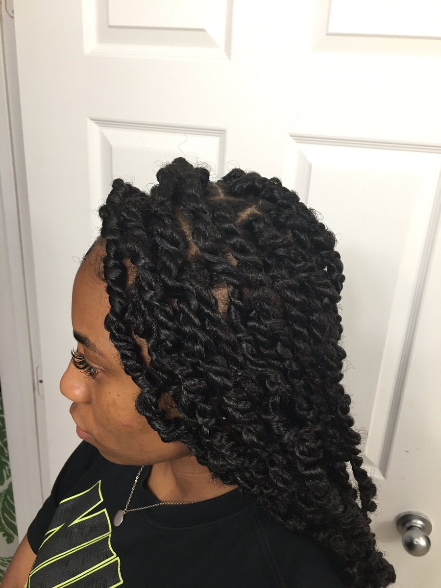 NaijaEssence's tweet photo. Back with some new context!!! 
Passion Twist!

•Freetress Waterwave crotchet hair
•18” but maneuvered the hair to make them longer
•7 packs used

#blackhairstylist #MSUTexas #Dallasstylist #Friscostylist #dfwstylist #dallasbraids #friscobraids #dfwbraids #blackgirlstylist https://t.co/oubMbTJ9l2