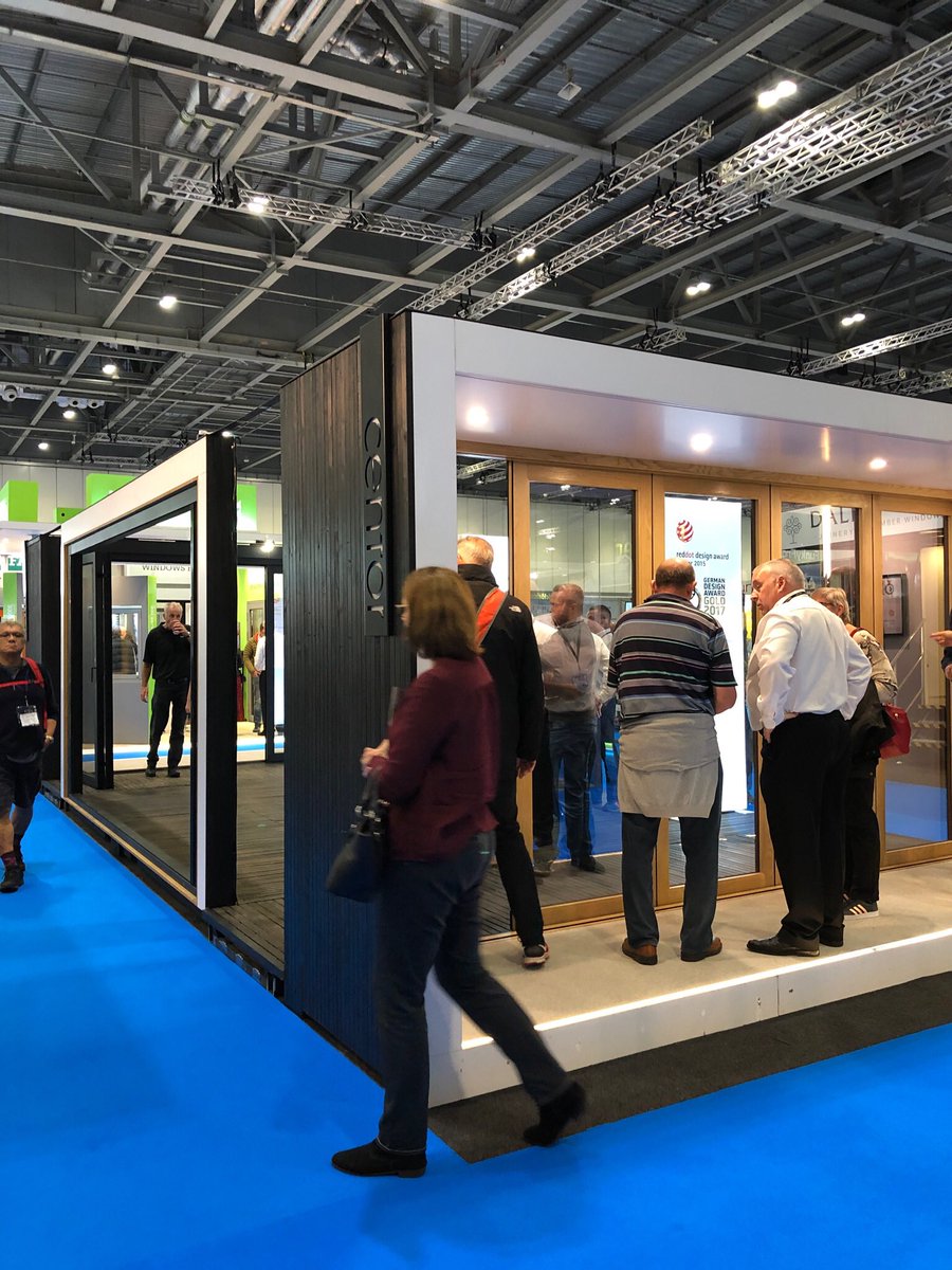 CentorEurope's tweet photo. Thank you to everyone who visited us today. 

If you would like to see how our award-winning bifold doors and screens work, visit us on stand E107 at the @HBR_Show at the @ExCeLLondon.

Tomorrow is our last day in #London! https://t.co/JuNq18KP90
