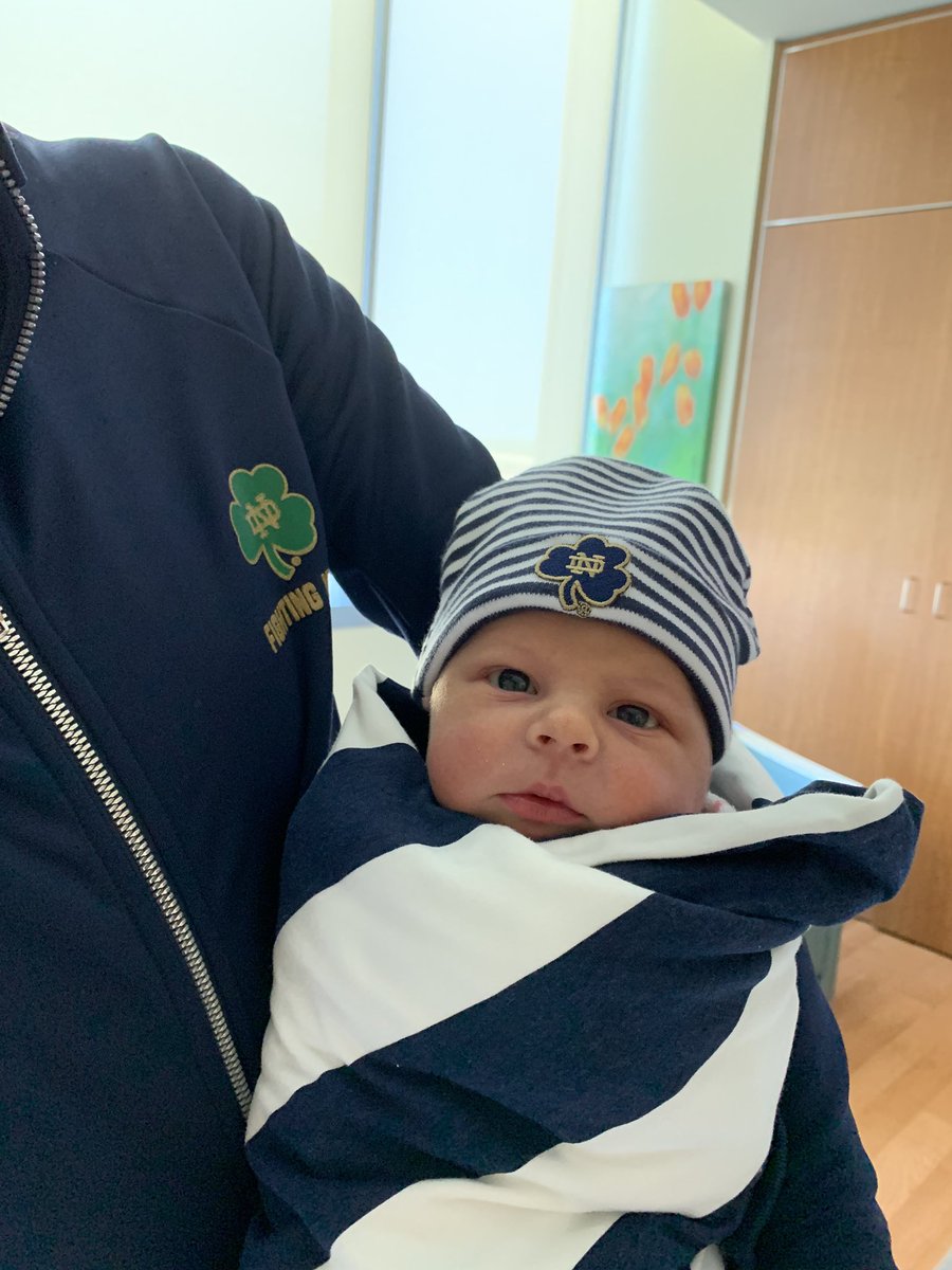 Clenwright's tweet photo. @NDFootball  Go Uncle Brock @brockjwright40 https://t.co/tTXEWzJfBs