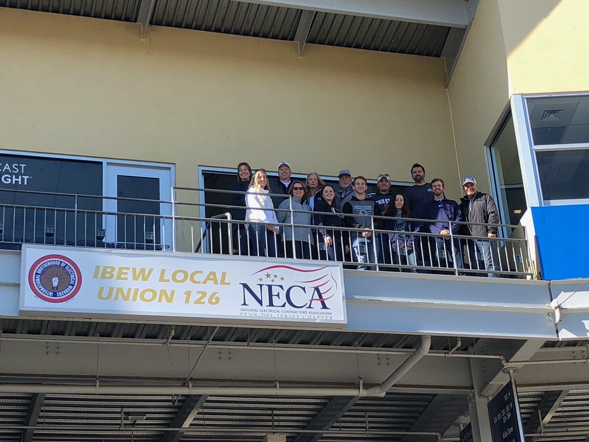 Great to see so much support from <a href="/WPANECA/">Western PA, NECA</a> &amp; @pdj_neca contractors &amp; alumni for the #PennState NECA student chapter &amp; future #electrical #construction professionals at our annual #scholarship dinner &amp; football tailgate! <a href="/necanet/">NECA</a> <a href="/ELECTRI_org/">ELECTRI International</a>