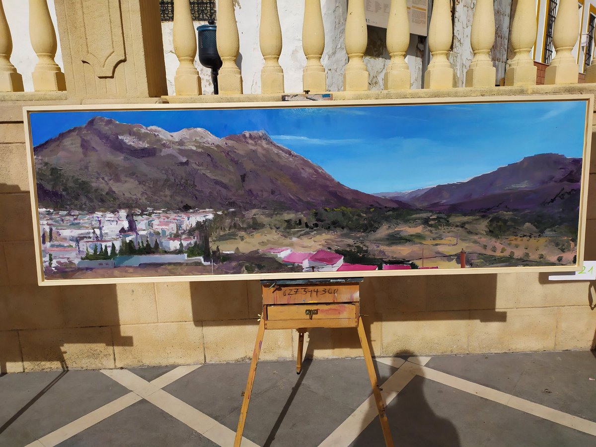 xessisdead's tweet photo. Po yo he pintado esto hoy en Cortes de la Frontera.  Send love y nudes al artista https://t.co/ij5TE9aOIo