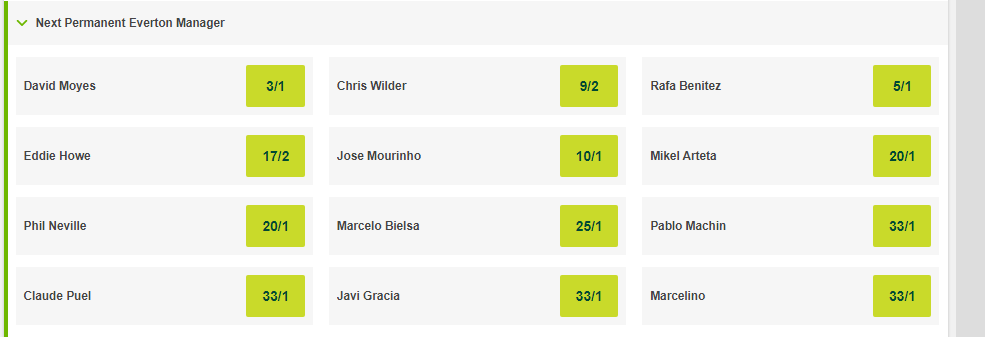 paddypower's tweet photo. David Moyes is 3/1 favourite to take over: https://t.co/SKAFyHaH8O https://t.co/rH7tc3oXJp