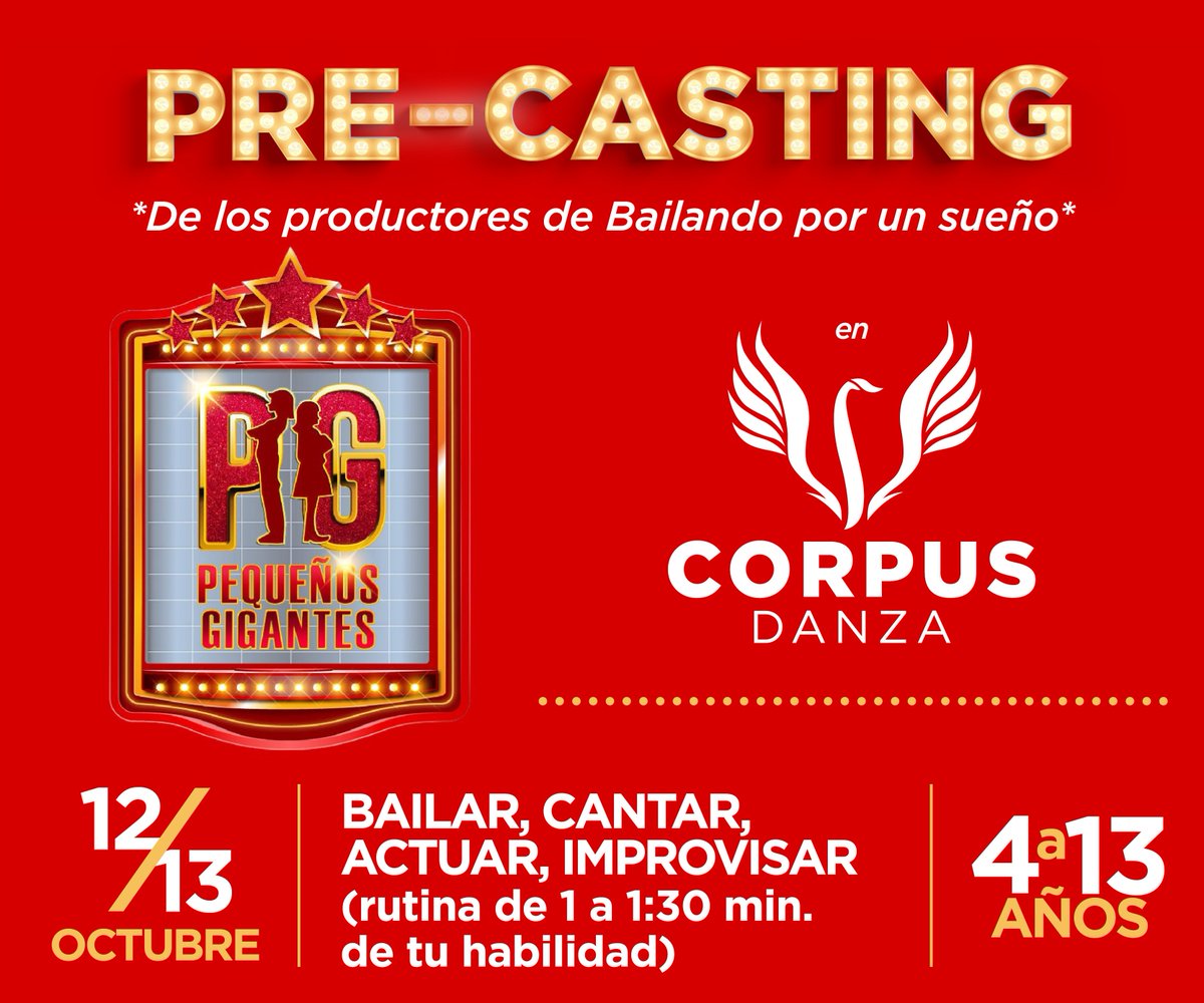Corpus_Danza's tweet photo. 📣HOY | Junta informativa 

Los esperamos a las 7:30 pm para aclarar cualquier duda sobre el Pre- casting de #PequeñosGigantes

 #Torreón #CorpusDanza https://t.co/zZMe0oL9wS