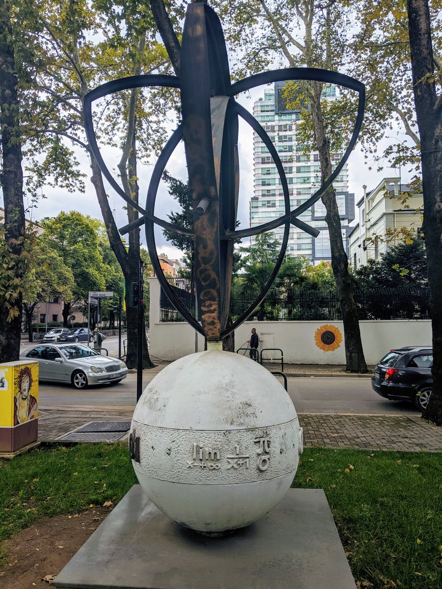 xyzephyrs's tweet photo. Couldn't find anything to describe what this is or why it's here. What do you think? In Tirana, Albania #iteachmath #mathiseverywhere #travelmath #Tirana https://t.co/UsDPD0J8Kn