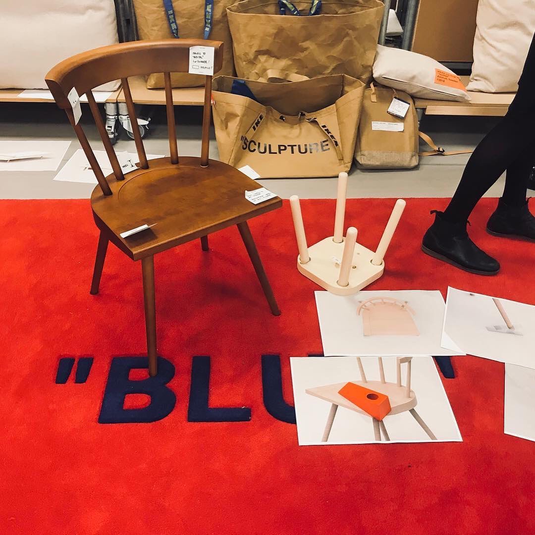 SOLEPLIER - New displays from the new Virgil Abloh x IKEA MARKERAD