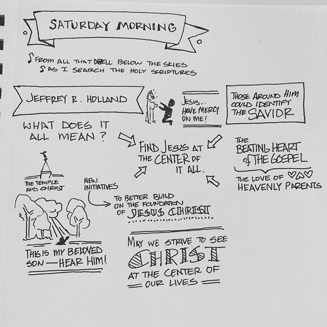 ValentineJames's tweet photo. Elder Holland: We must find Jesus at the center of it all.  Welcome to #generalconference https://t.co/2gkknuprdn