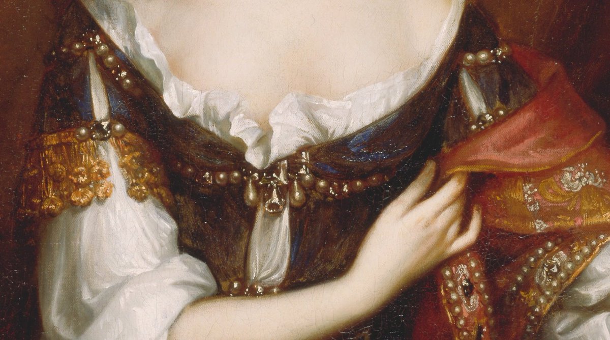 OldPortraiture's tweet photo. Born #OnThisDay in 1658: #MaryofModena (1658-1718), #QueenofEngland, #Scotland & #Ireland as wife of #JamesII
#Portrait by Willem #Wissing (1656-87), va. 1685
#MariadiModena #Este #Stuart #BritishRoyalty #Portraiture #Baroque #DutchArt #BirdsInArt
#YaleCenterforBritishArt https://t.co/kjx8AVsO06