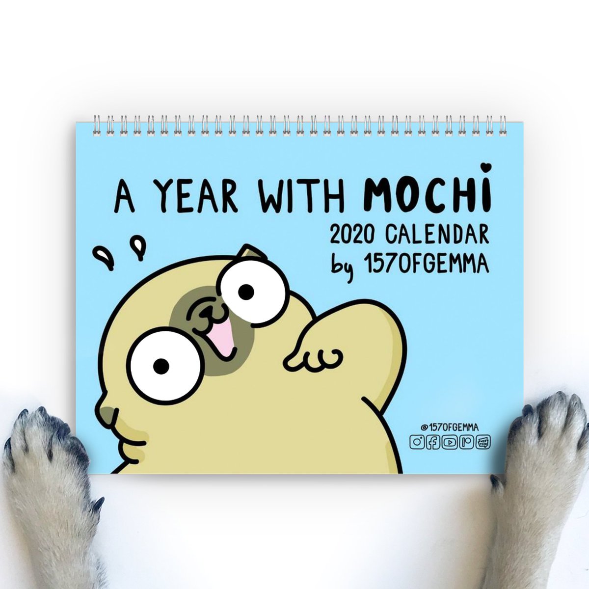 157ofgemma's tweet photo. We made a 2020 calendar! It is full of serious cutenes!! You can get it at https://t.co/GO8NOeCHZB https://t.co/mPXnNhKP2e