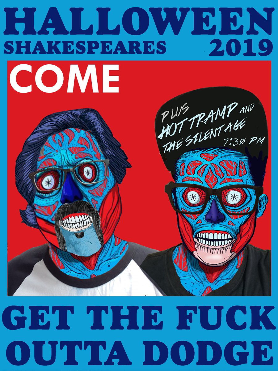 get_dodge's tweet photo. Halloween gig! Fuck yeh!
#Halloween #punkrock #gtfod #getthefuckouttadodge https://t.co/yU6SE1or4J