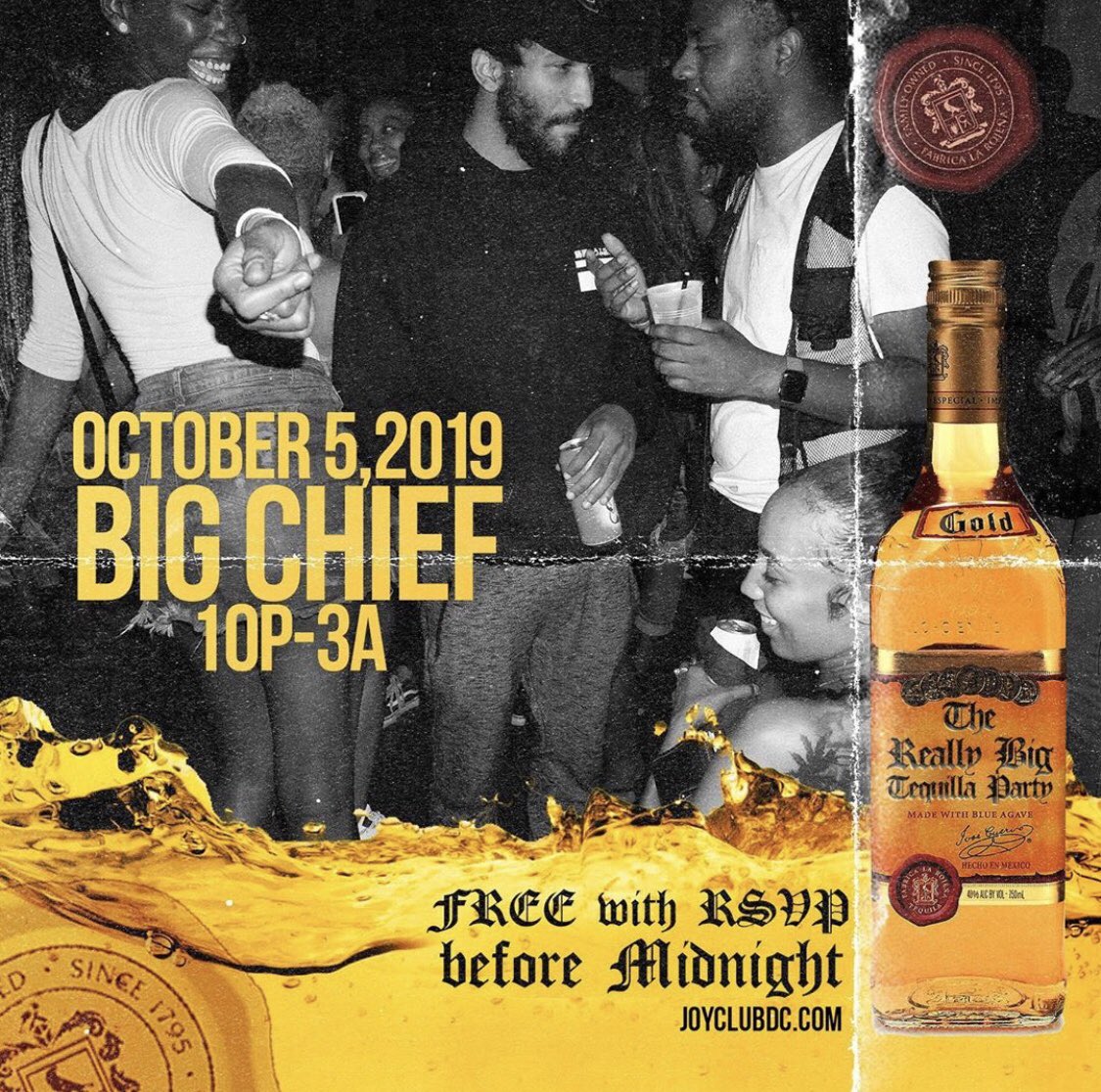 Really Big Tequila Party is back tonight and we better see you there tonight!! Show us your party life 😈 visit our calendar for more details and RSVP links.