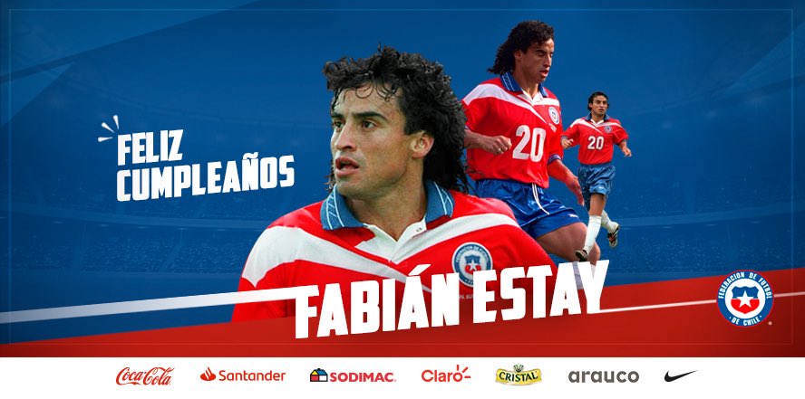 LaRoja's tweet photo. 🇨🇱 Un tremendo abrazo de cumpleaños para el gran Fabián Estay 👏🏻🎉 https://t.co/4PIqynwVSY