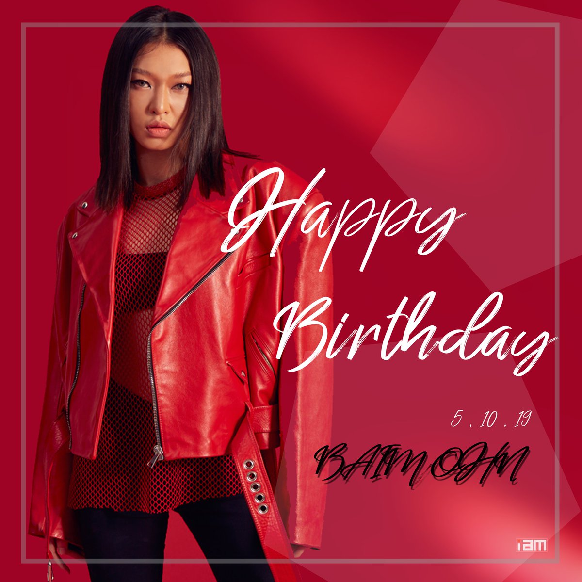 iammusiclabel's tweet photo. 🎉HAPPY BIRTHDAY 🎊
""" BAIMOHN """
✨05.10.19 ✨
_____
https://t.co/dSa8Mg1YrA
#BAIMOHN #IAMWHATIAM #IAM https://t.co/QxG8lhatvt