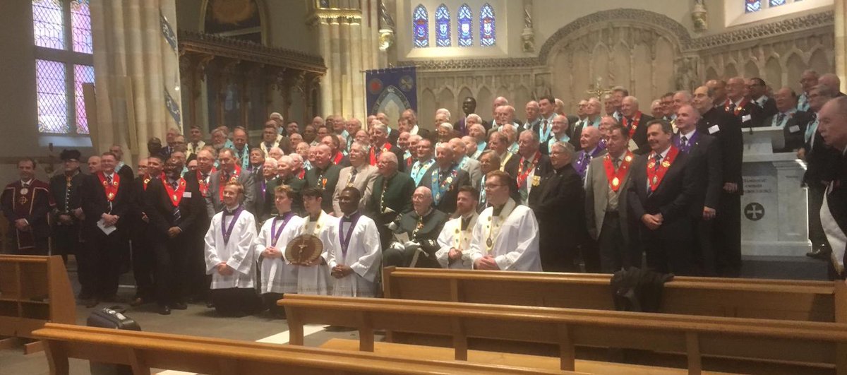 KofSC's tweet photo. End of a century of service to the church with the celebration of Holy Mass in St Andrew’s Cathedral with Archbishops Philip Tartaglia & Malcom McMahon, Bishops Mario Conti, Leslie Tomlinson, Joseph Toal, John Keenan, William Nolan #ksc100 https://t.co/uDr5TgIPGX