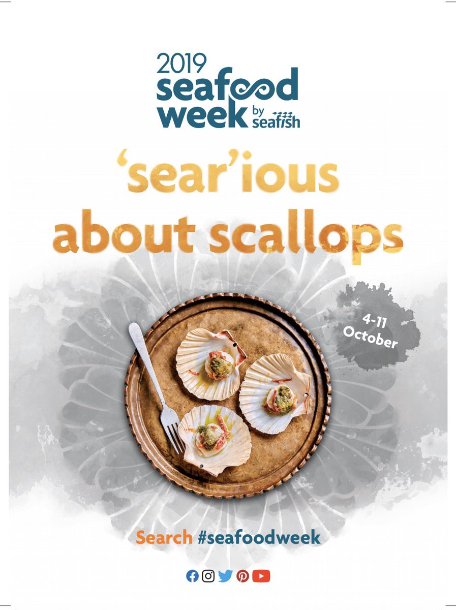 It’s Seafood Week 2019! @seafishuk @fishisthedish #seafishambassador #seafoodweek2019 #seafood #fish #shellfish #fishisthedish #seafoodskills