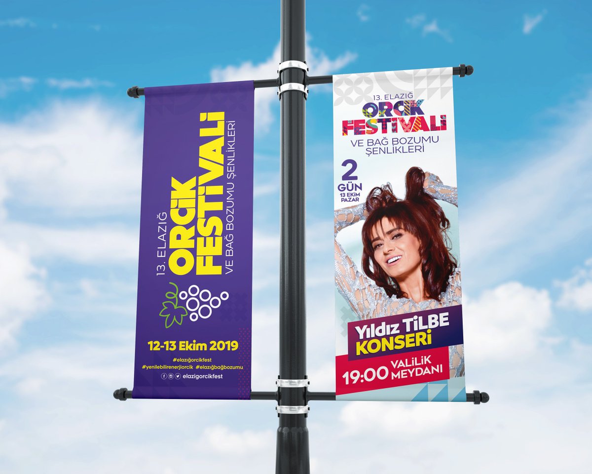 Kreactif's tweet photo. Uzun ve yorucu bir çalışma sürecinden sonra #elazigorcikfest açıkhava reklam tasarımlarıda hazır #kreactif #elazığorcikfest #elazığbağbozumu #elazığ #festival #açıkhavareklam https://t.co/qNVpWKNstc