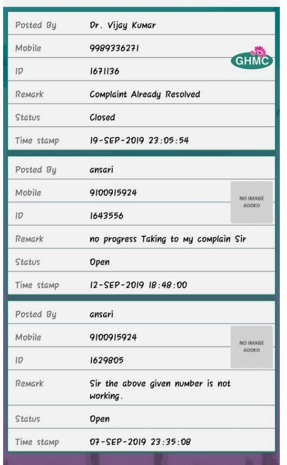 Reporter Md shafi ullah (@fazzukhan2) on Twitter photo One more public complaint <a href="/KTRTRS/">KTR UPDATES</a> sir u r spending money on application but ghmc department don't to how to use the application and how to solve a complaint some people in ghmc don't no how to open a complaint in application kindly take a serious actions on citizens complaint ... One more public complaint <a href="/KTRTRS/">KTR UPDATES</a> sir u r spending money on application but ghmc department don't to how to use the application and how to solve a complaint some people in ghmc don't no how to open a complaint in application kindly take a serious actions on citizens complaint ...