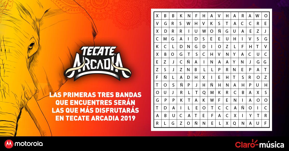 😅Comenta, dinos qué bandas del Festival Tecate Arcadia 2019 encontraste y no olvides disfrutar sus mejores éxitos en la playlist exclusiva de <a href="/ClaromusicaMX/">Claro música México</a> . 

👉bit.ly/2pIdMxR