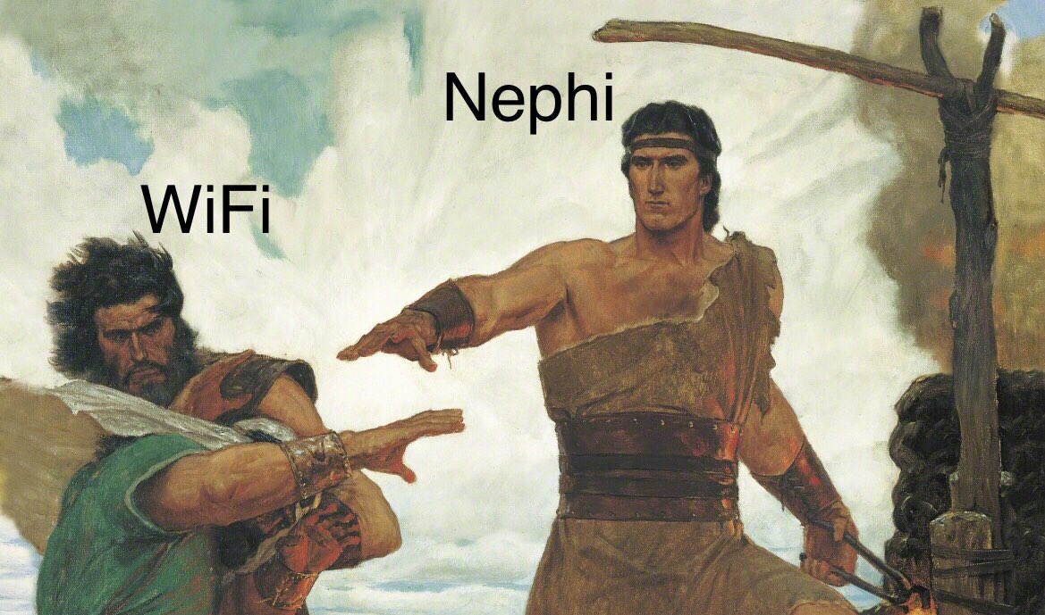 hankrsmith's tweet photo. Less WiFi, more Nephi

#GeneralConference https://t.co/eXRwHEShNX