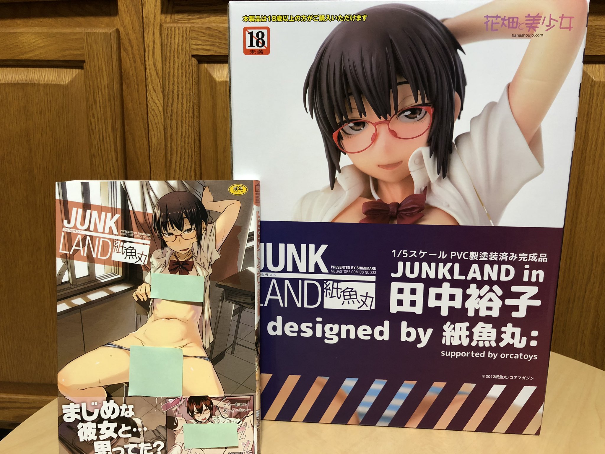 奇笑天潔の裏側 紙魚丸さんの Junk Land の表紙のフィギュア届いた えっちなフィギュアは手を出さないと思ってたんだが 紙魚丸さんの絵が好きすぎて予約しまして こういうフィギュア買うの初めてで 発売が結構伸びたからもう出ないのかな なんて 奇笑天潔の裏側 紙魚丸さんの Junk Land の表紙のフィギュア届いた えっちなフィギュアは手を出さないと思ってたんだが 紙魚丸さんの絵が好きすぎて予約しまして こういうフィギュア買うの初めてで 発売が結構伸びたからもう出ないのかな なんて