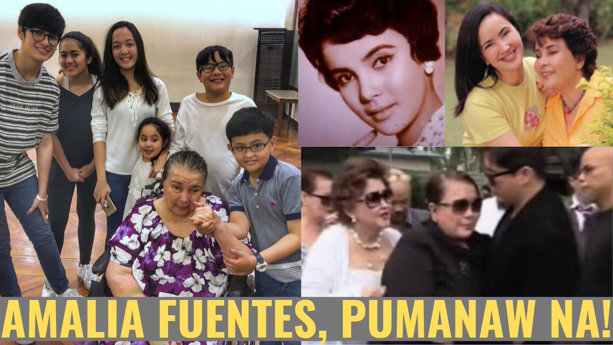 MNLTV_'s tweet photo. AGA, NINO Muhlach at ALYANNA Martinez, May Nakakaiyak na Mensahe sa Pagpanaw ni Ms AMALIA FUENTES! https://t.co/pVj3h08lQT 

#AmaliaFuentes #agamuhlach https://t.co/E1jkUQI4Dz