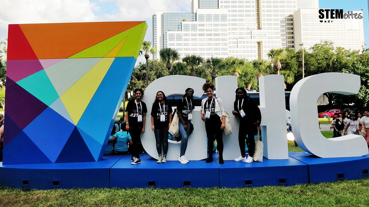 Stemettes's tweet photo. Goodbye and thank you @GHC @AnitaB_org for an amazing Grace Hopper Celebration 2019 #GHC19
The #STSFabFive winners enjoyed meeting so many brilliant #WomenInTech ๐๐๐ฝ๐ฅณ
Thanks for your support @DeutscheBank #dbBornToBe
#WomenInSTEM
#GHC20 https://t.co/UDlV7jR6ss