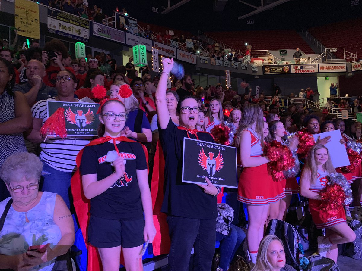 bfinnigan2's tweet photo. @SaralandMiddle Spartan Students @jubileebest Robotics 🤖 Competition @USAMitchellCtr Awesome Showing! 🎉🎷🎼🎺🥁@bmcdaniel19831 @AlexGCrane @SaralandSchools @wamilner https://t.co/sSzhlXuvnu
