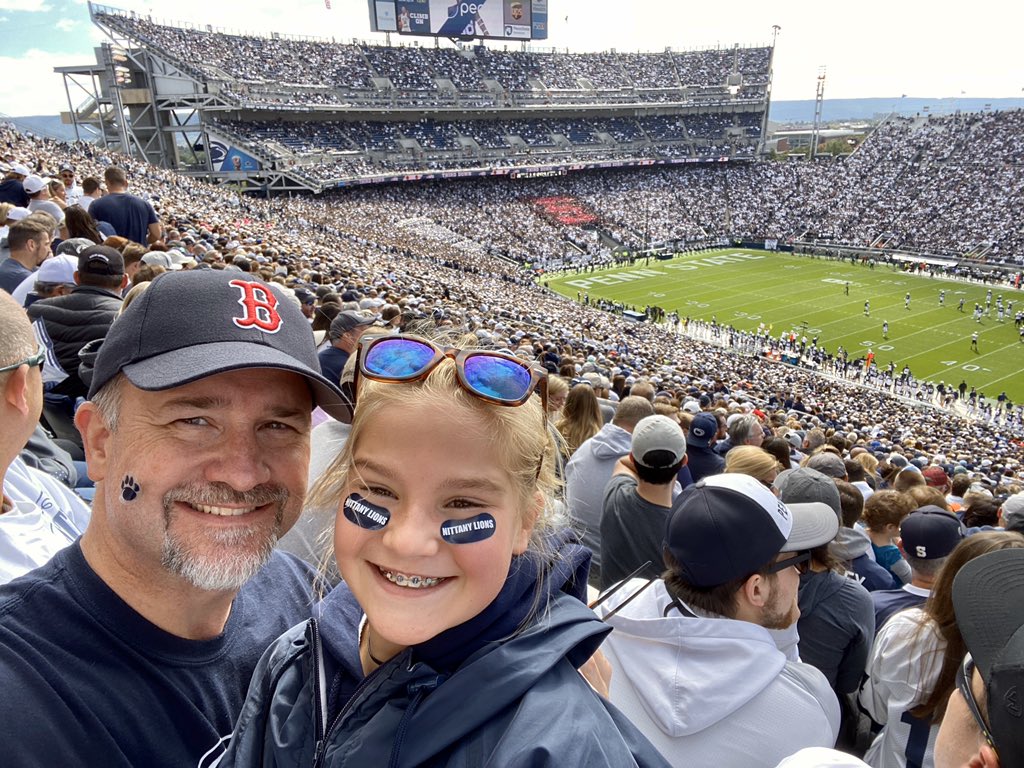 prehrig's tweet photo. Me and my little Penn State fan!  #psupride https://t.co/ssSn5Y3UiX