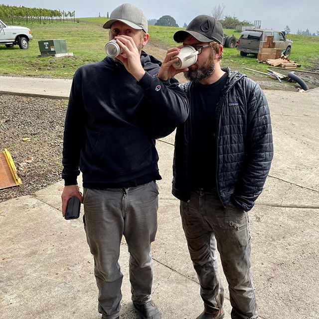 silaswines's tweet photo. We’re forming a boy band with pjdredge. Costumes, check. #SilasWines #DrEdge #Harvest2019 #Oregon https://t.co/IfGXcuRO1q https://t.co/OnbBV8pzfV