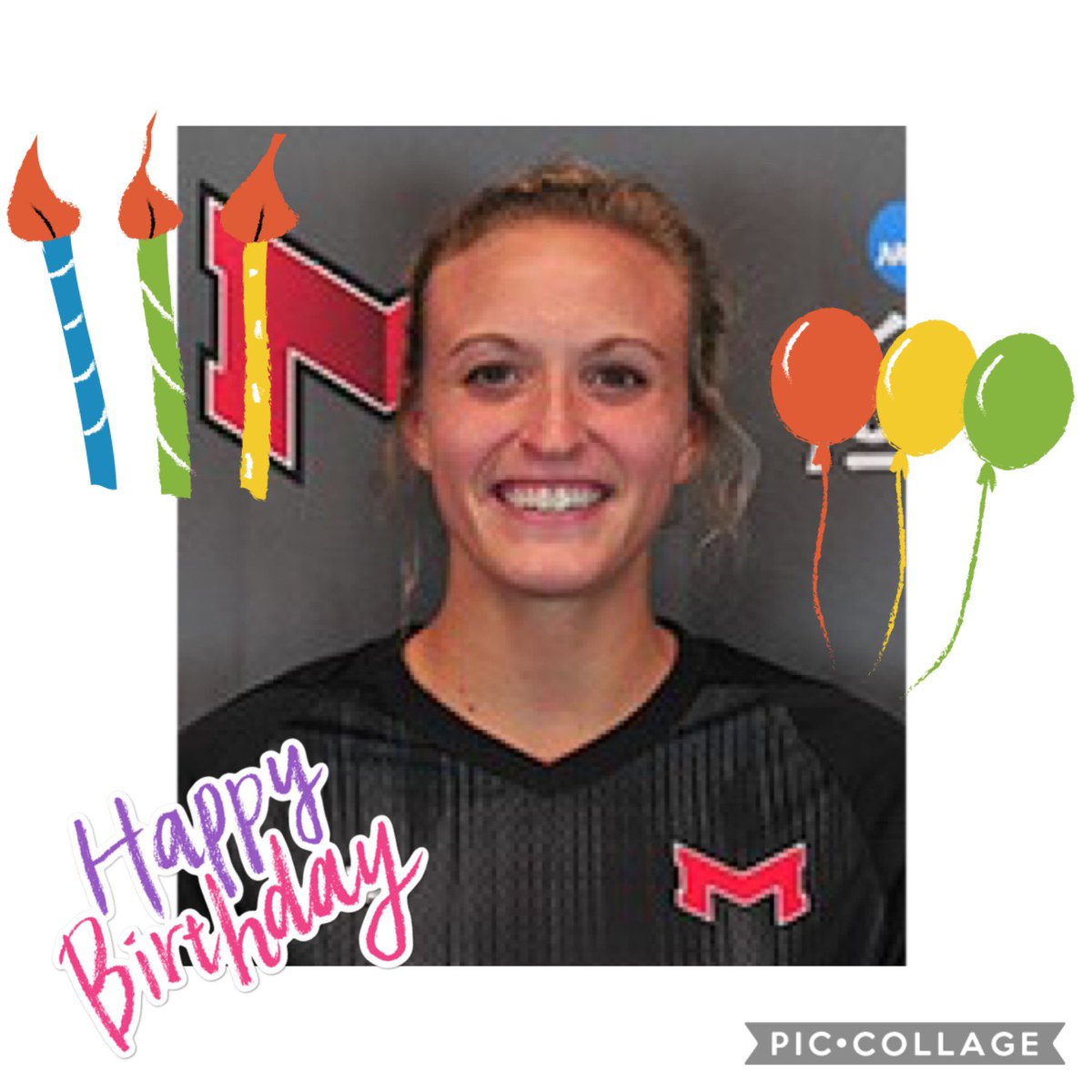 MUSaintsSoccer's tweet photo. Wishing a very Happy Birthday 🎁🎂 to the most POSITIVE and energetic player on this team #00 Alison “Tom” Riddle!!! Hoping you enjoy your special day spending it with teammates and family on the road!! #allin #foodfunfamily https://t.co/NeUoUNAo26