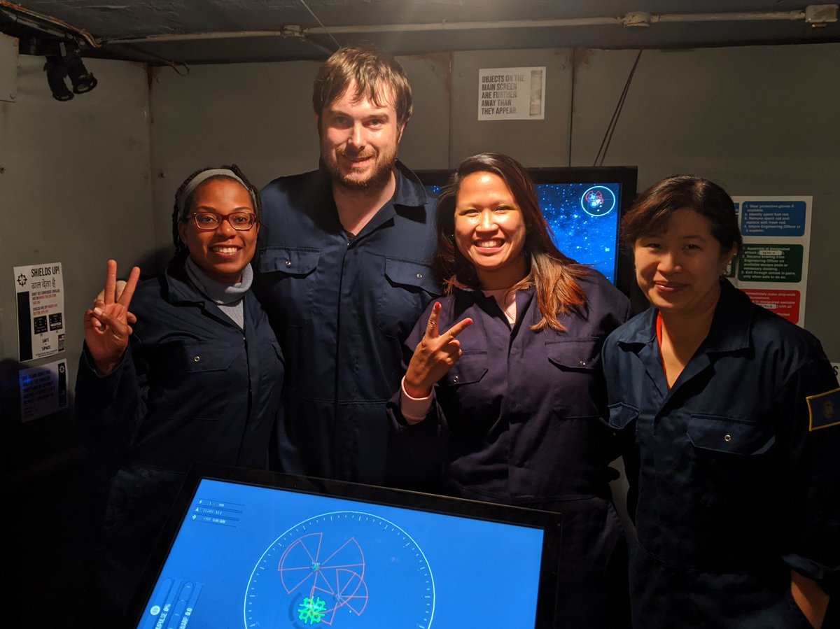 janschne1der's tweet photo. Strongly recommend #BridgeCommand by @_Parabolic_ - great combination of multiplayer spaceship simulator and immersive theatre. Looking forward to play the next missions. https://t.co/57c7gWWxEJ