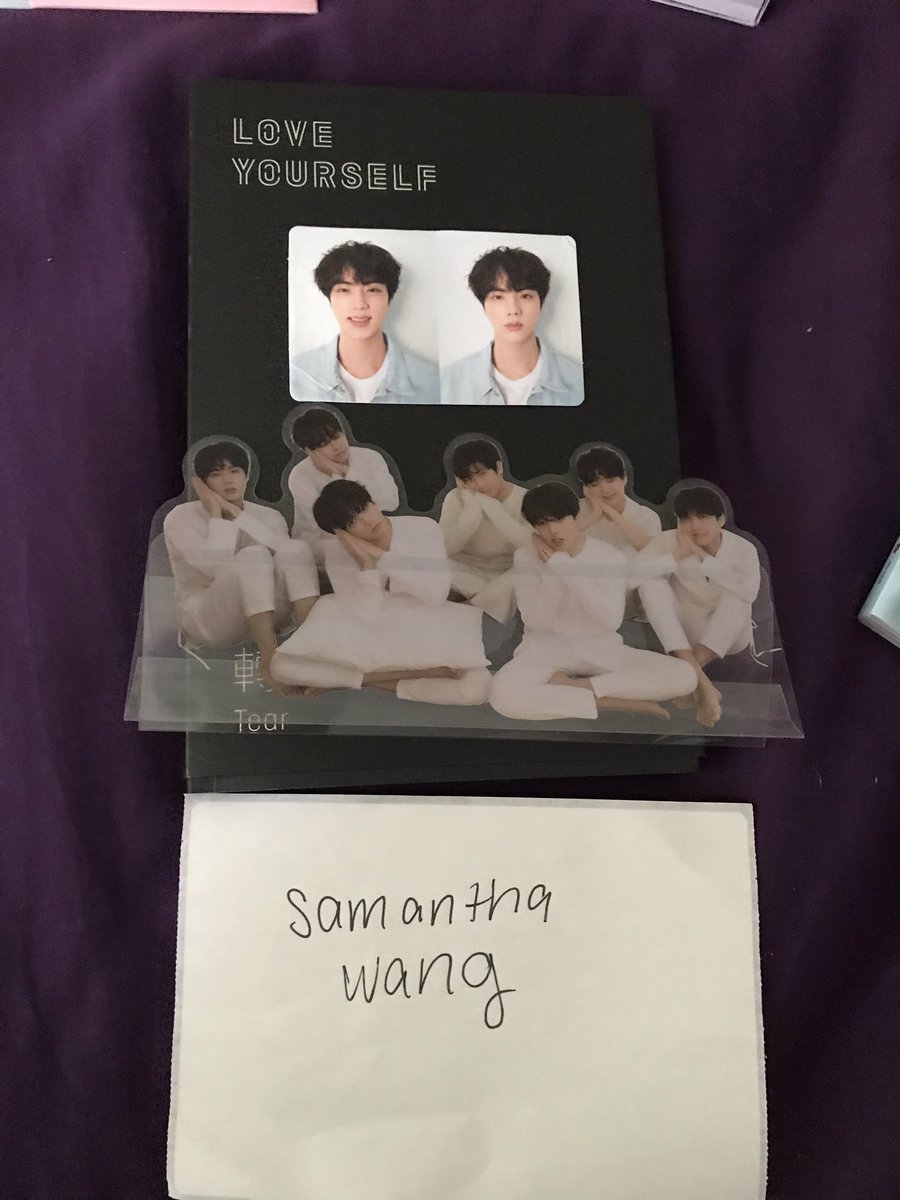 _liltaetae's tweet photo. WTS THE FOLLOWING ALBUMS 
@kpopthriftshop 
#kpop #kpopsell 

🌱 got7 flight log departure $25
🌱 bts love yourself tear version R 18$
🌱stray kids miroh LIMITED EDITION 25$
🌱 the rose void 15$

COMES WITH EVERYTHING IN THE PICTURES 

• us only 
shipping not included 
PM PLS https://t.co/eS0j1wXbNh