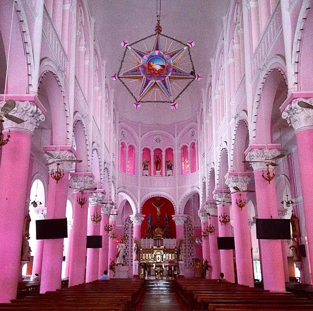 LTT_2505's tweet photo. Tân Định Pink Church in Vietnam!

The history of Tân Định Church may be traced back to 1874, when a Catholic mission was set up here under Father Donatien Éveillard (1835-1883).

#travel #ChurchofJesusChrist  #church #Pink #photography #Trendy #Vietnam #Discovery #travelling https://t.co/JJJvxuEfjb