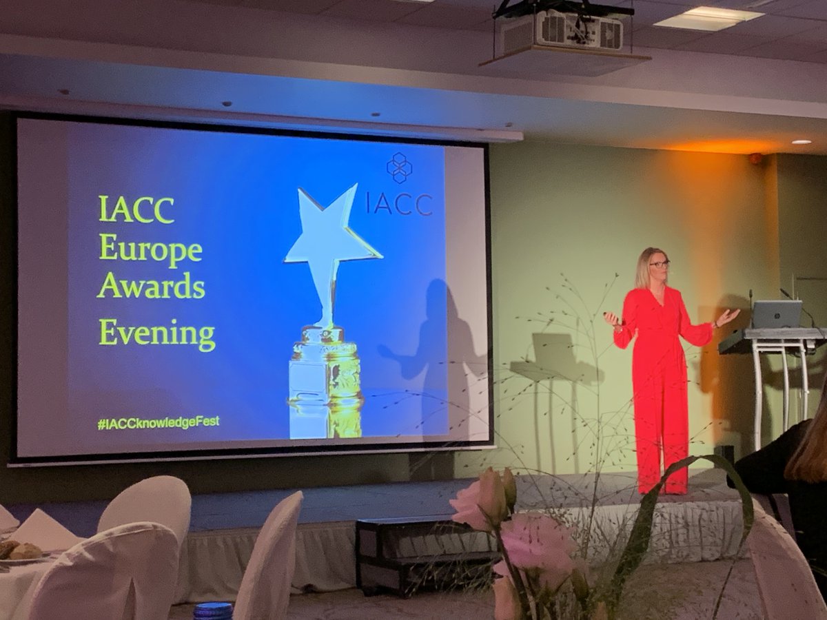 Here we go with Samme our MC looking ever so beautiful! <a href="/IACCmeetings/">IACC</a>