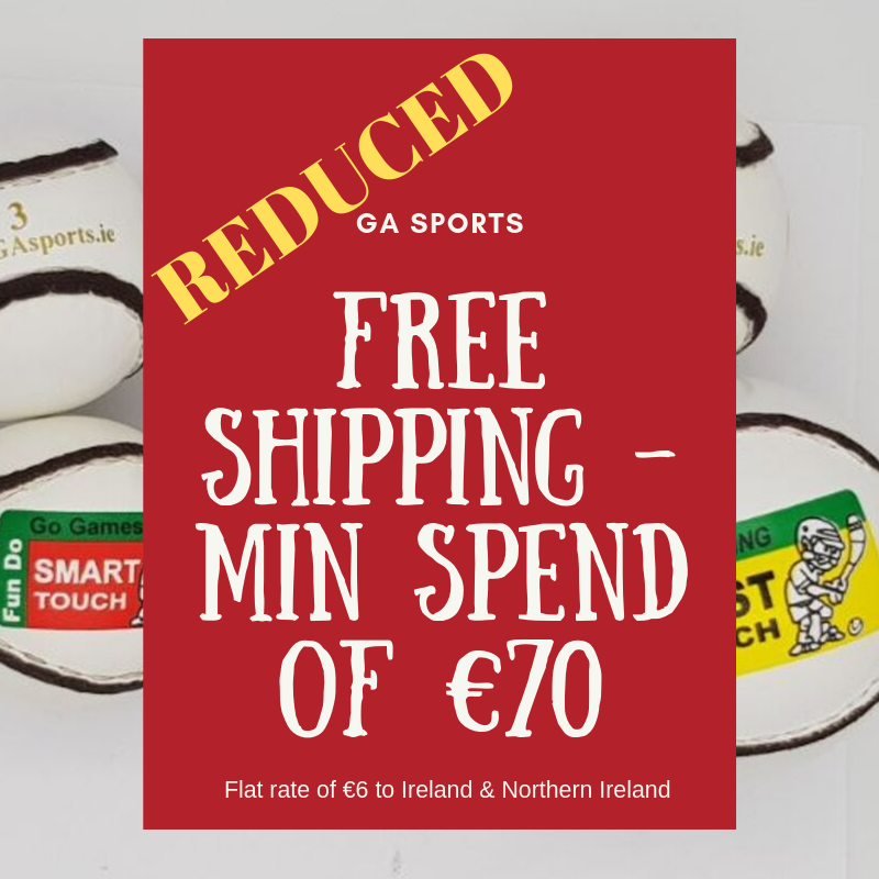GASportsIE's tweet photo. 🚛Min spend for FREE delivery has been reduced! Now spend €70 and we'll deliver it for Free anywhere in Ireland or Northern Ireland! 🚛 https://t.co/e5gl95Ltog

Normal delivery cost €6 across Ireland &amp; Northern Ireland.

#GAA #hurling #camogie #sliotars #wallballs #footballs https://t.co/vexbvrB1g7