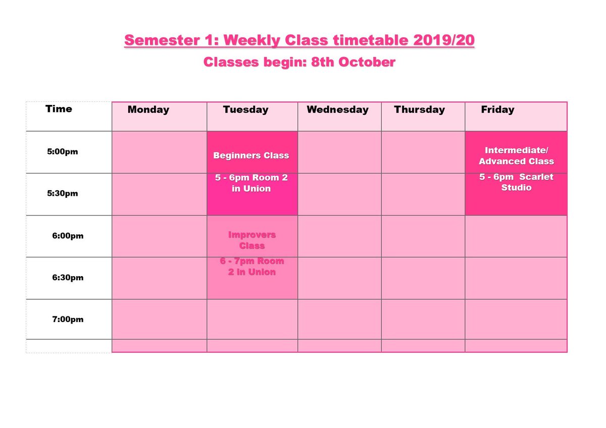 ⭐️Just a reminder classes start next week!⭐️

Remember to purchase your membership and classes for this semester just follow this link:
luu.org.uk/bellydancing/ 

See you all next week😊

#luubellydance #bellydance #classes #2019
