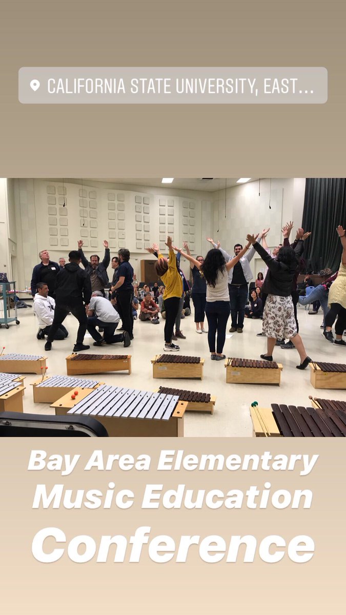 mspoonmusic's tweet photo. Bay Area Elementary Music Education Conference https://t.co/wmllSCdO5t