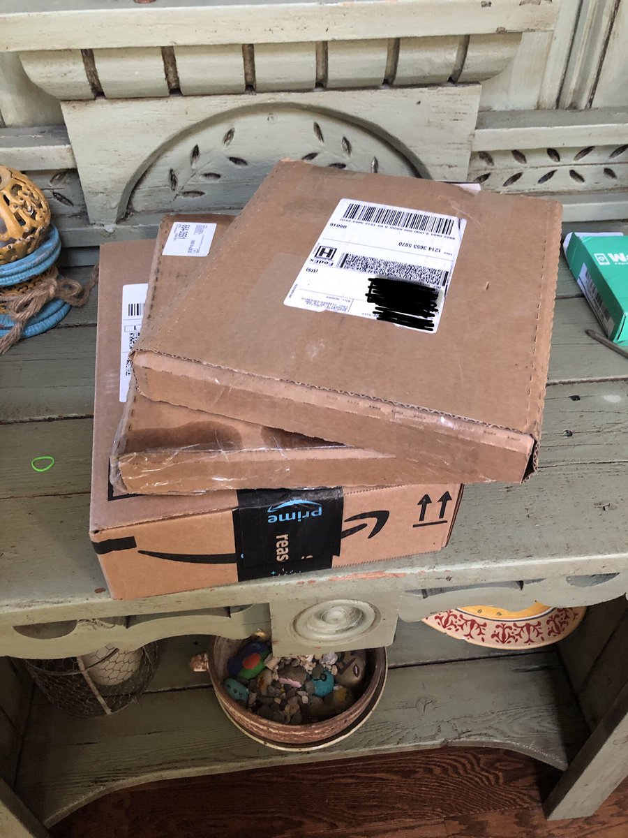 My favorite part after a great PD day...the Amazon delivery of all the great book recommendations! Thanks #Rewire19 for a fantastic day!  <a href="/OnCourseK12/">OnCourse Systems K12</a> <a href="/BethHouf/">Beth Houf, Ed. D</a> #mtsdlearn