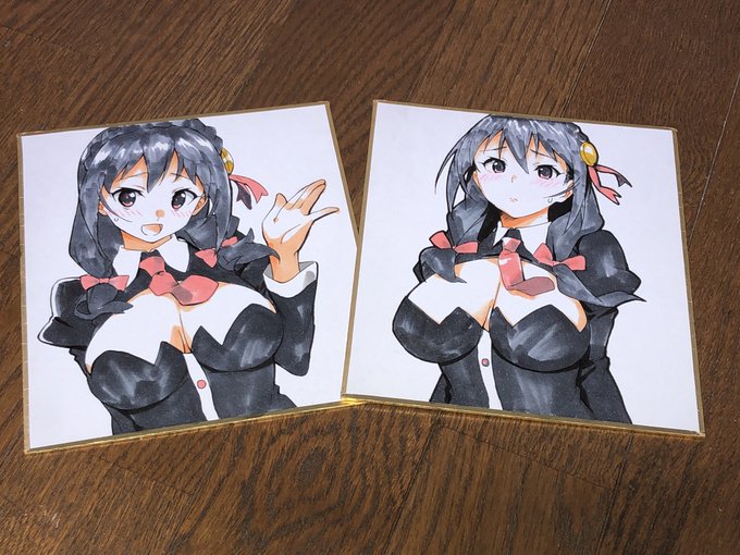 ミニ色紙できた…
ねむ…… 