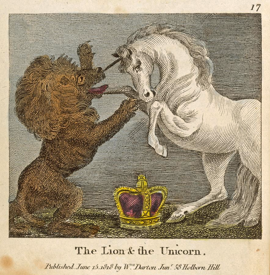 @vaughnpinpin Since they didn't go the kelpie route, maybe they'll reference the lion and the unicorn? 